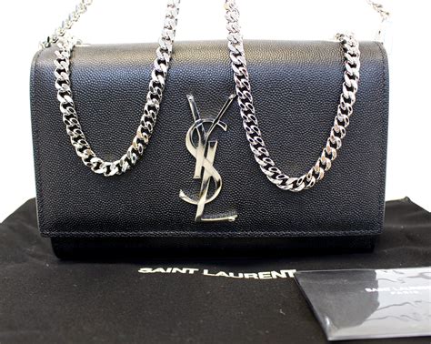 ysl purse silver chain|YSL shoulder bag collection.